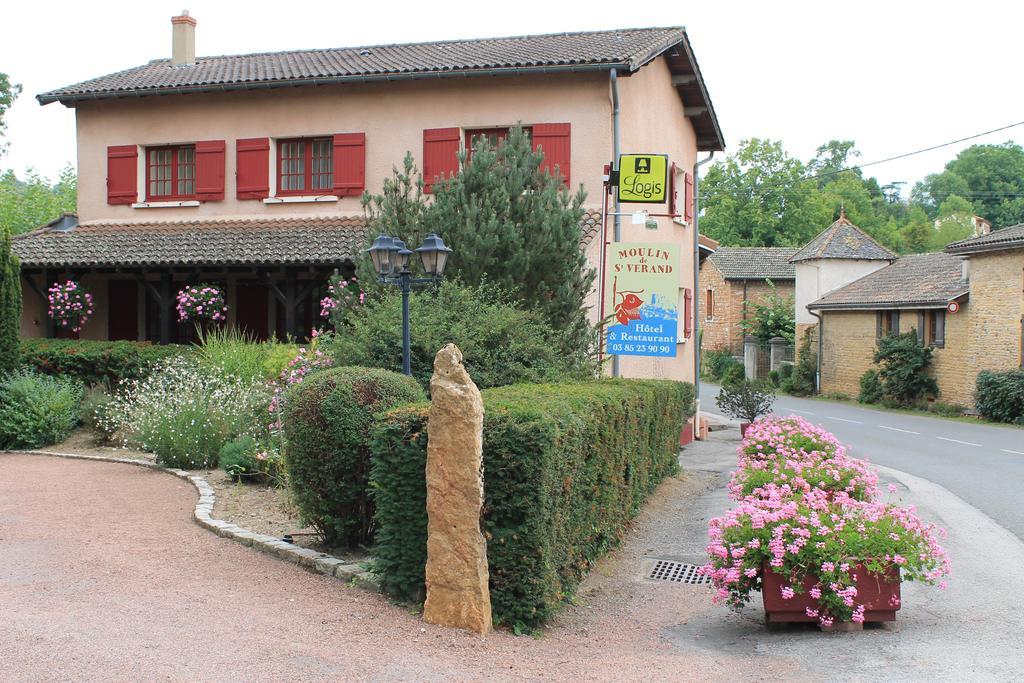 Hotel Restaurant Le Moulin De Saint Verand Exterior photo